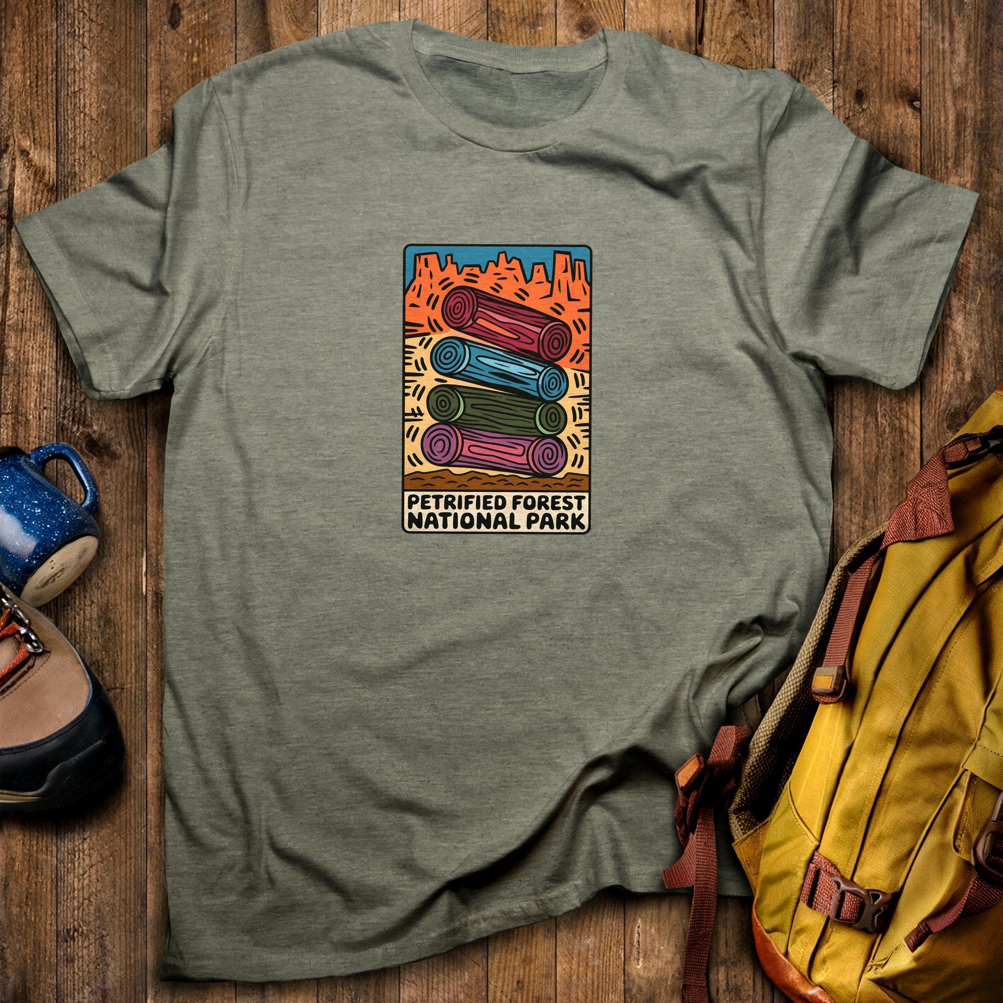 Petrified Forest National Park Logs T-Shirt