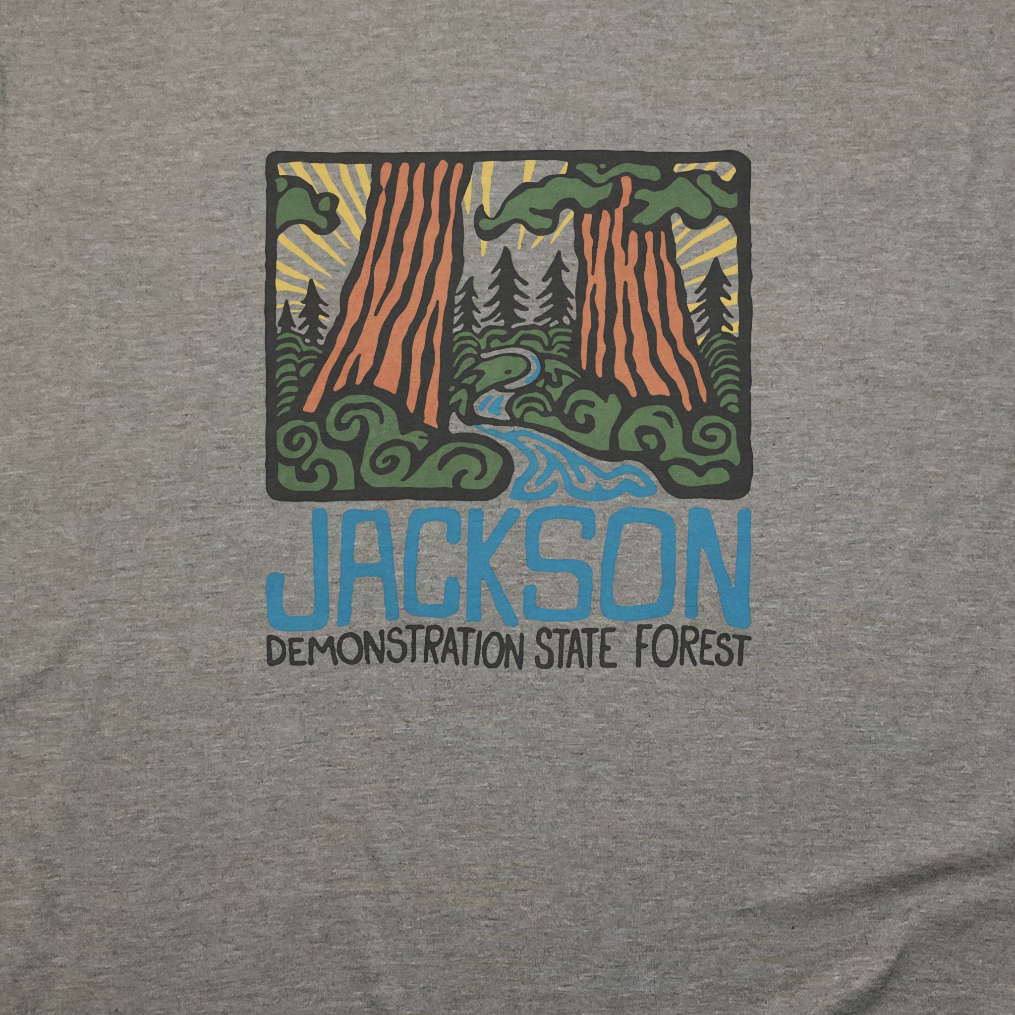 Jackson Demonstration State Forest T-Shirt