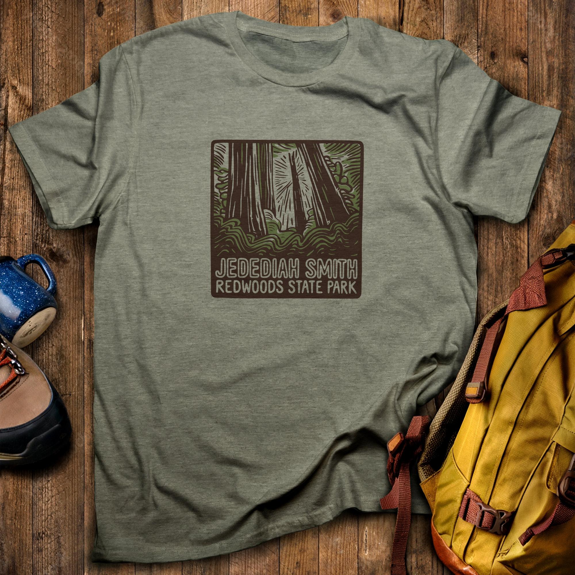 Jedediah Smith Redwoods State Park T-Shirt