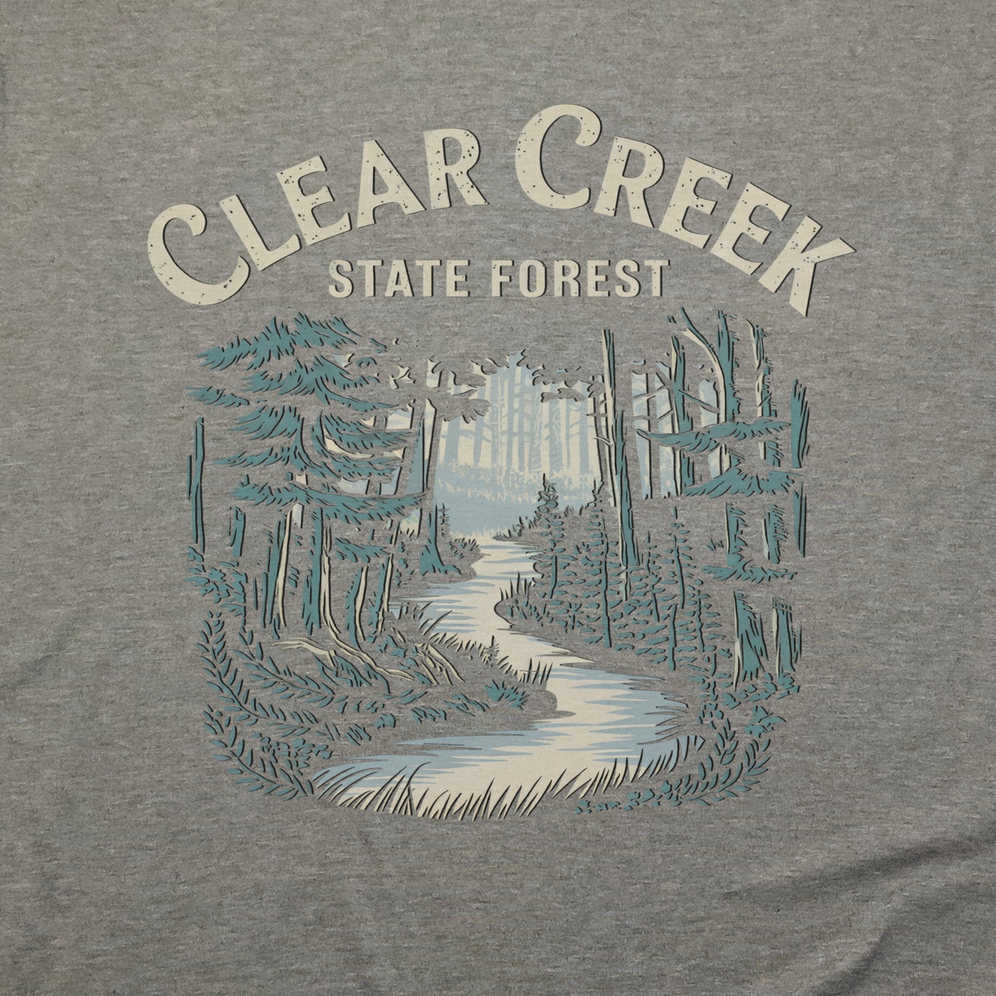 Clear Creek State Forest T-Shirt