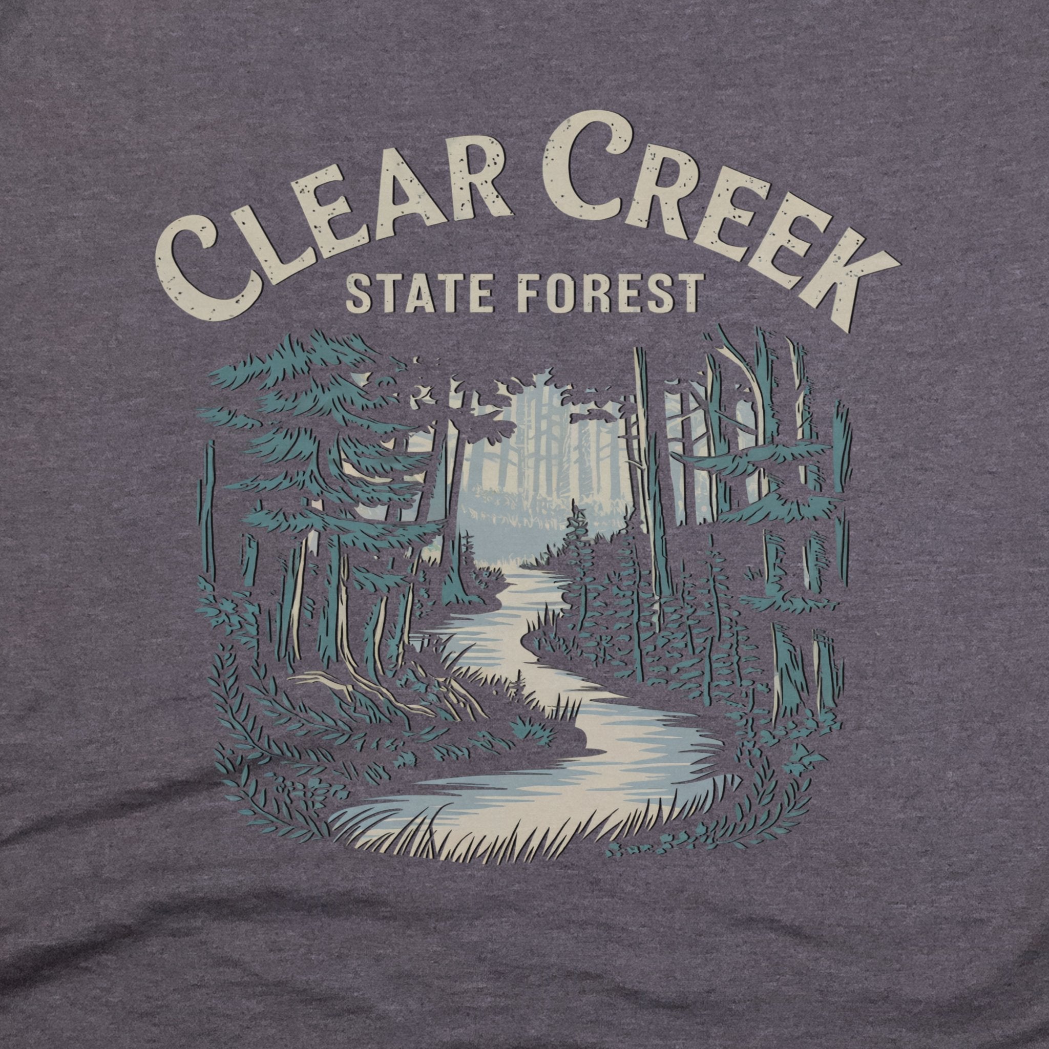 Clear Creek State Forest T-Shirt