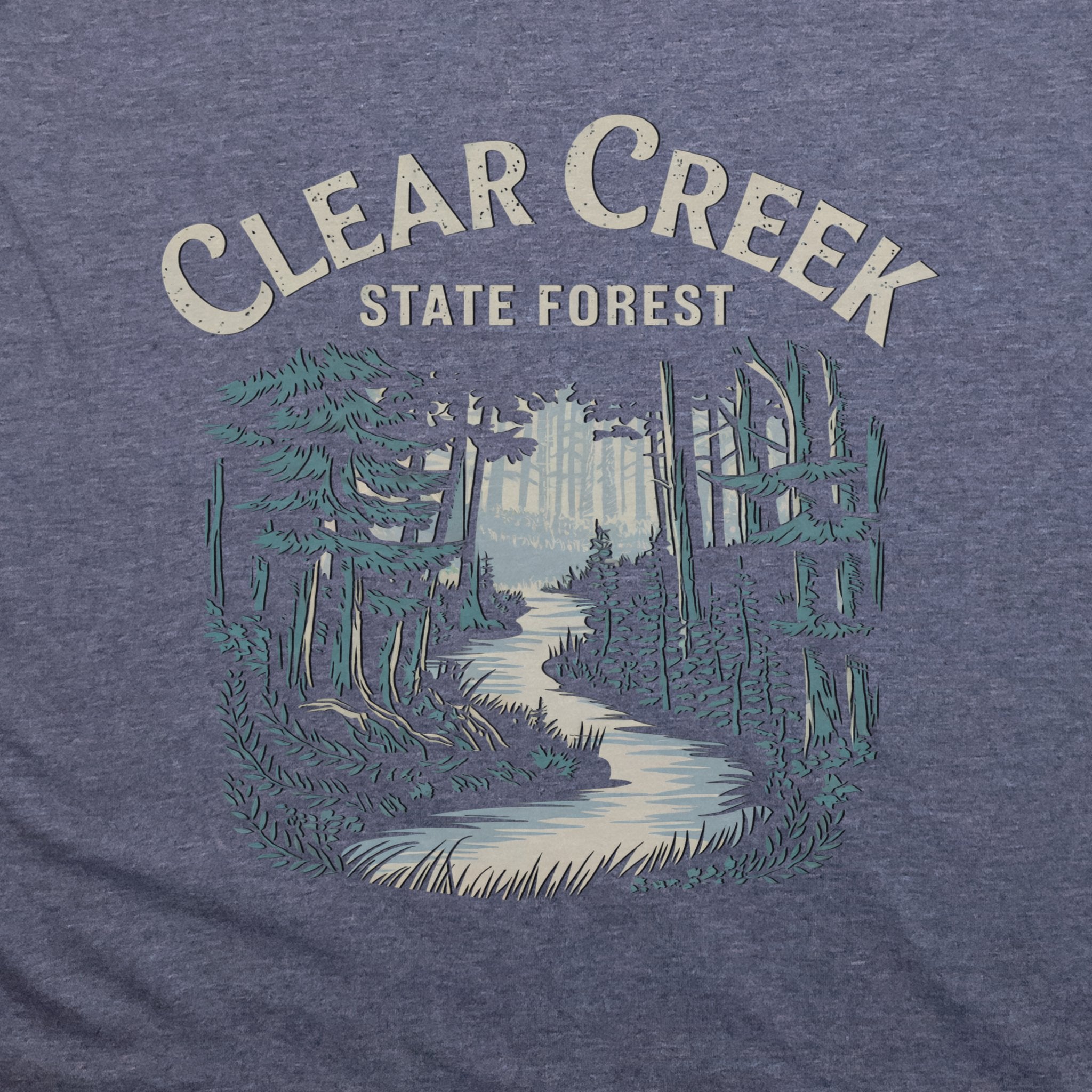 Clear Creek State Forest T-Shirt