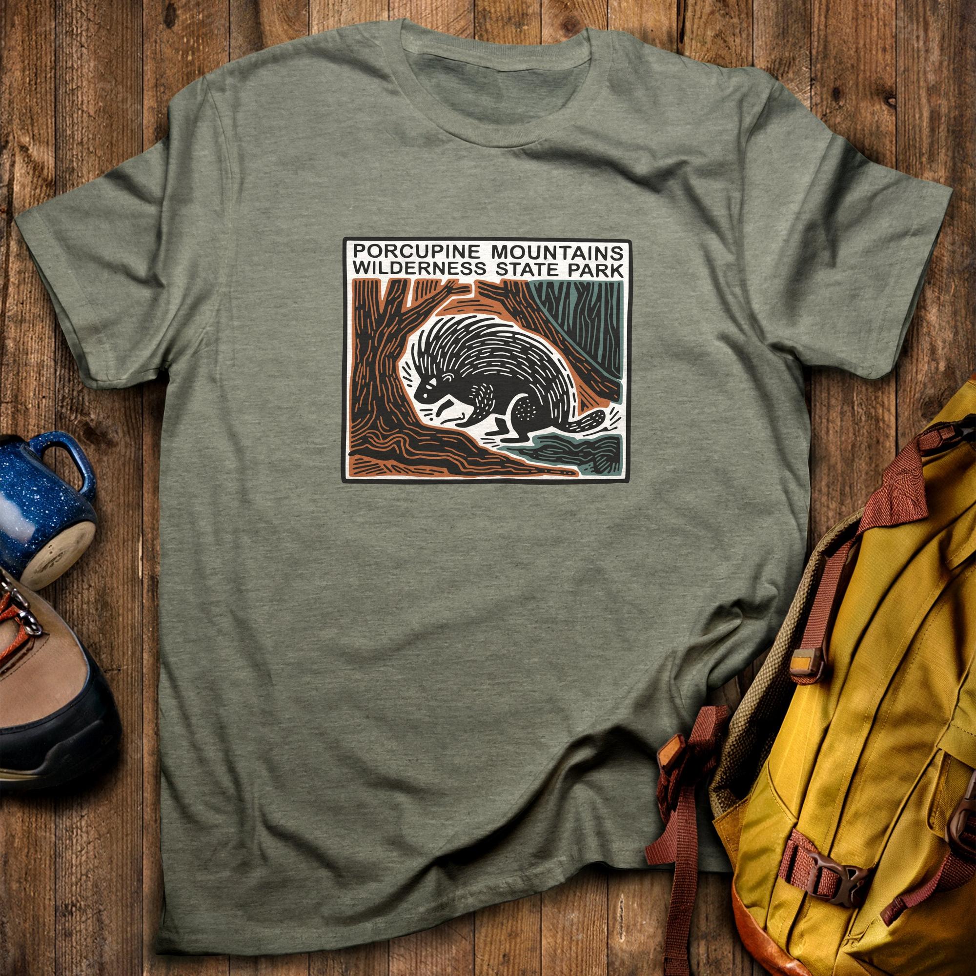Porcupine Mountains Wilderness State Park T-Shirt