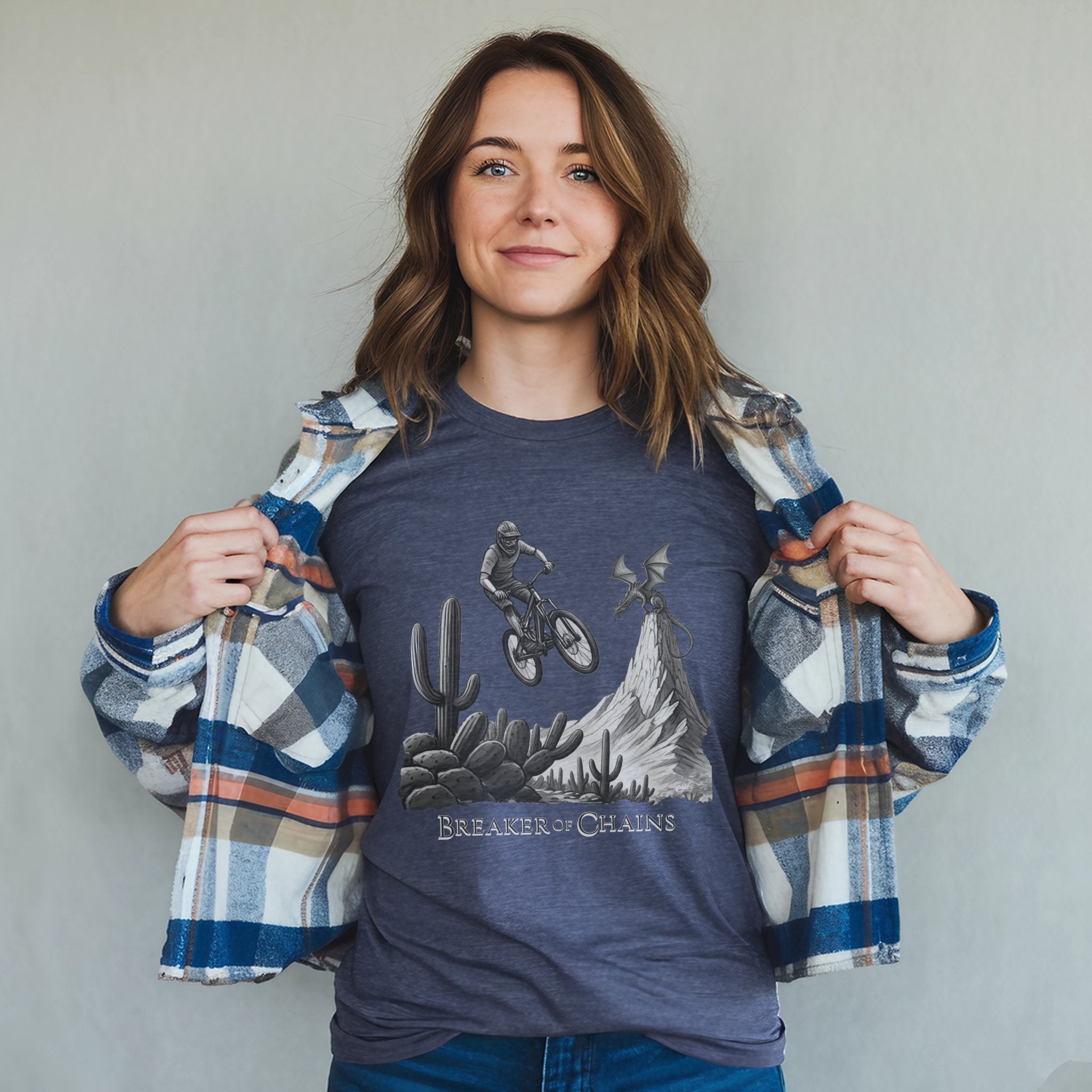 Breaker of Chains Biking T-Shirt