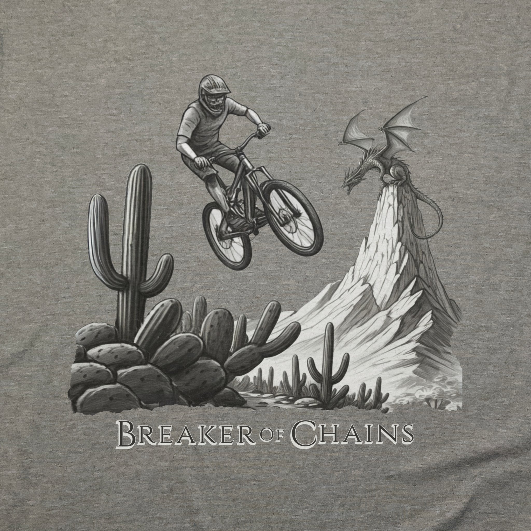 Breaker of Chains Biking T-Shirt