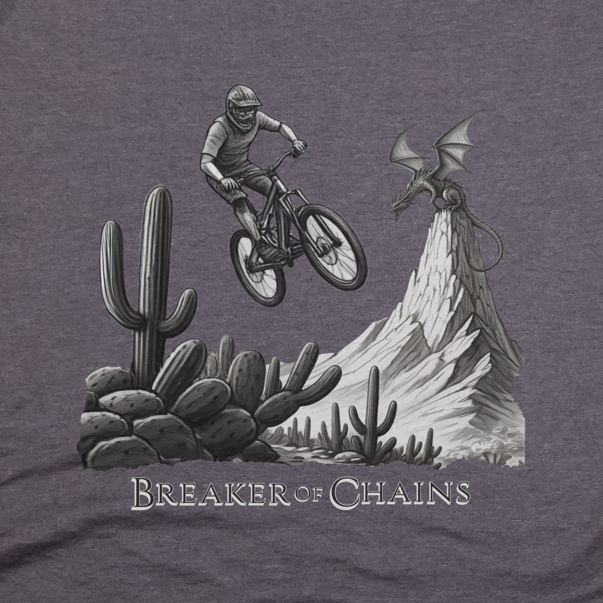 Breaker of Chains Biking T-Shirt