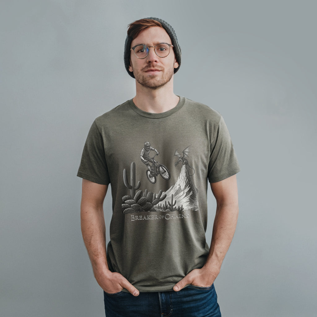 Breaker of Chains Biking T-Shirt