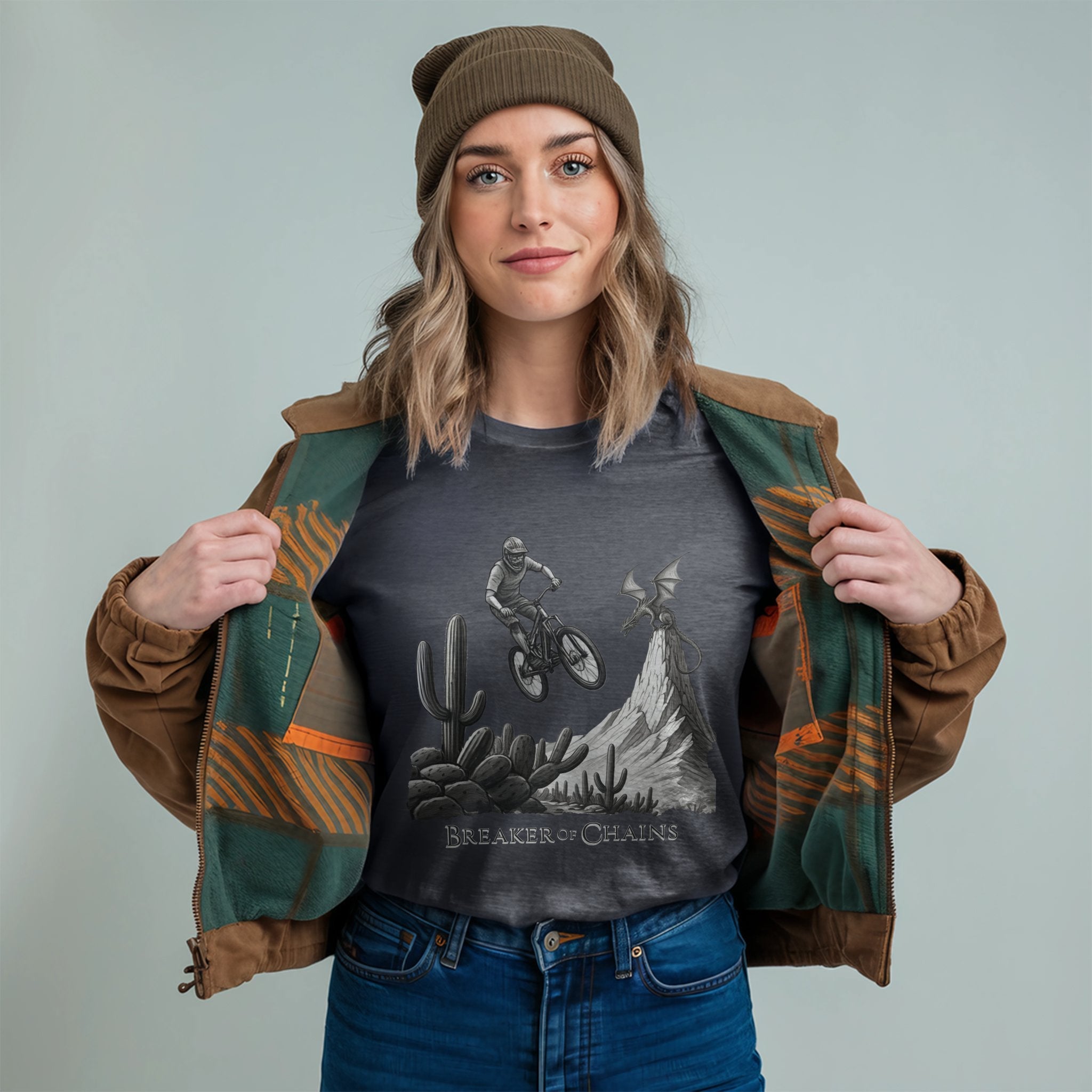 Breaker of Chains Biking T-Shirt