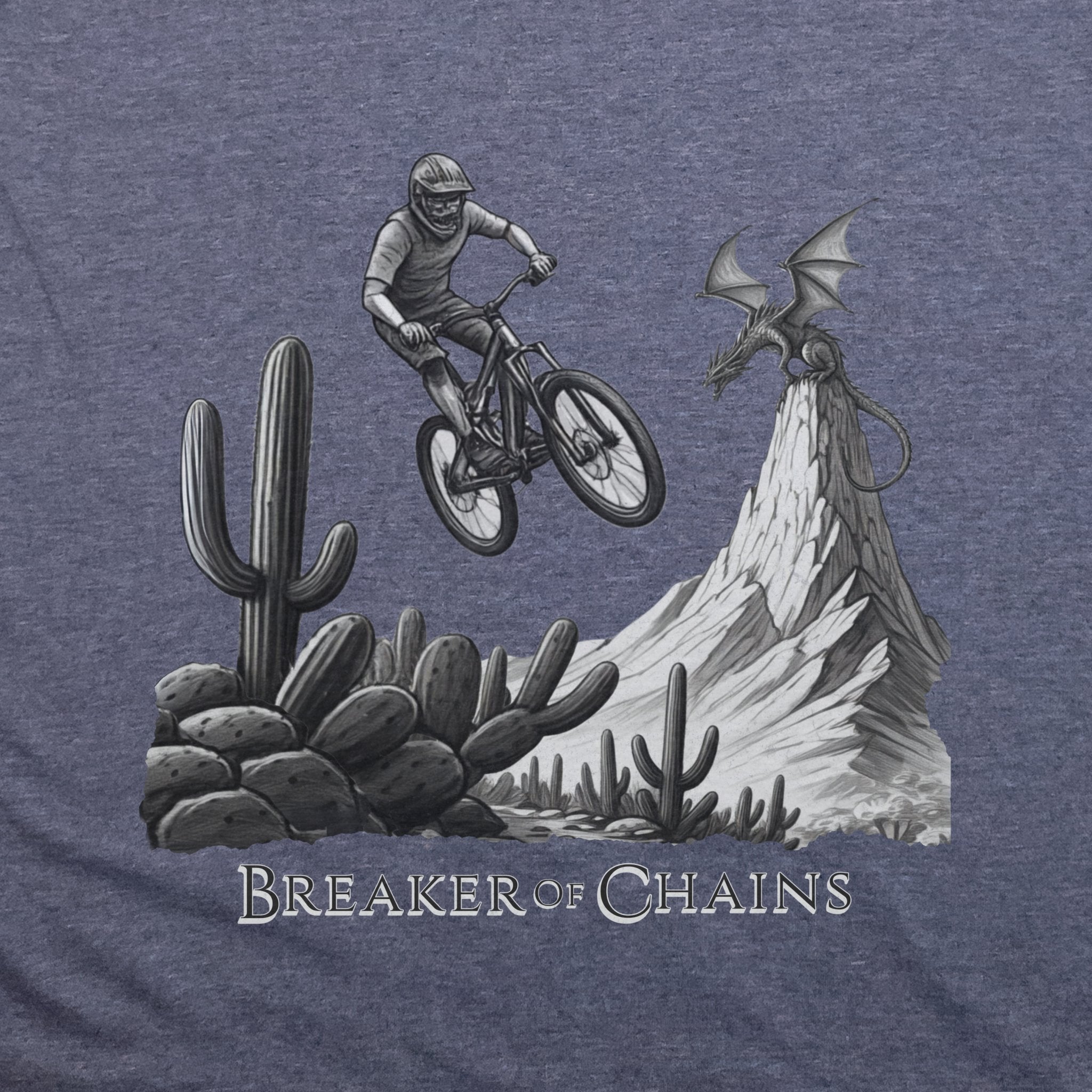 Breaker of Chains Biking T-Shirt