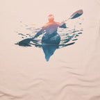 Kayak Mountain Silhouette T-Shirt