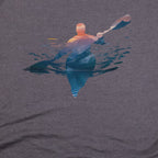 Kayak Mountain Silhouette T-Shirt