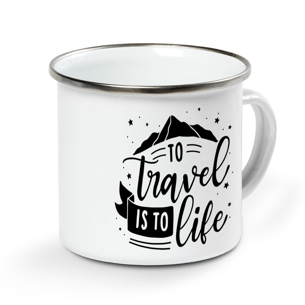 Travel To Life Camping Mug Campfire Mug